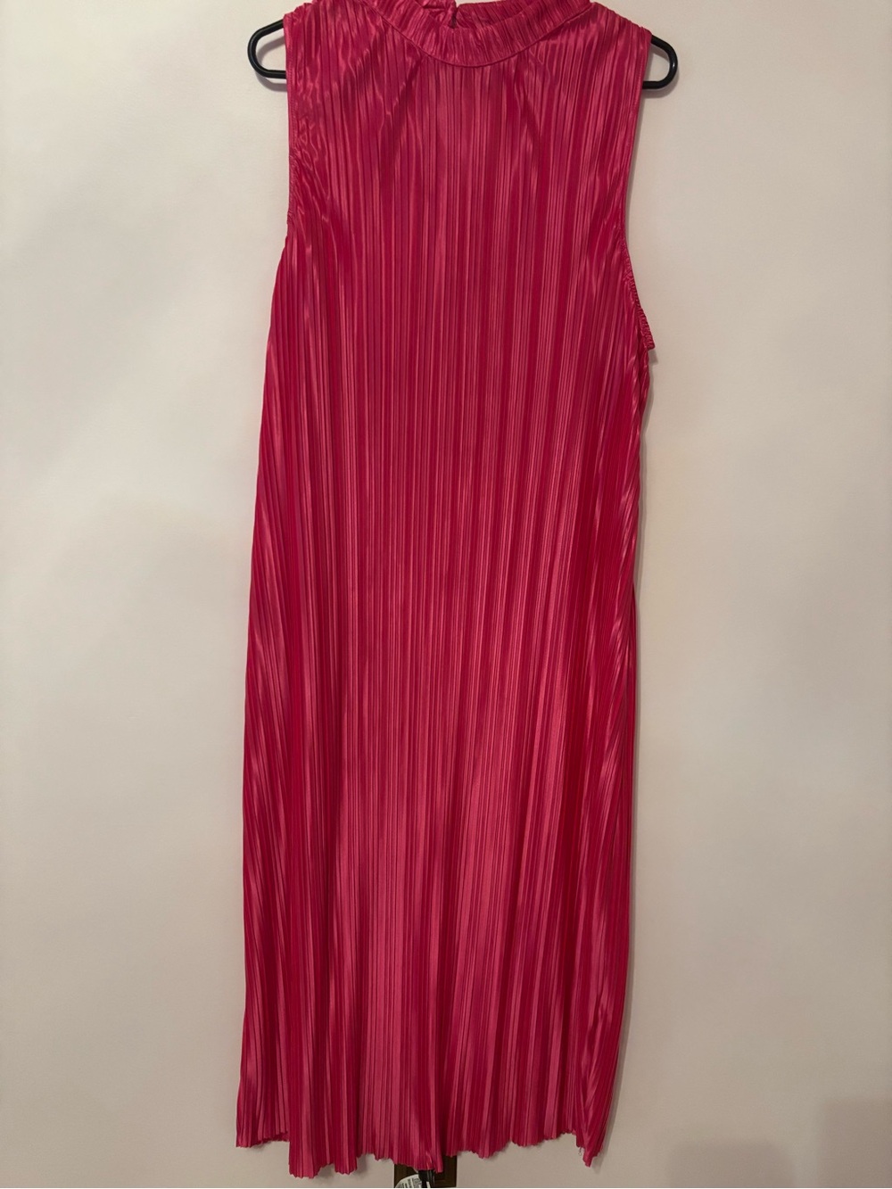 Forever 21 Hot Pink Sleeveless Midi Dress Size 3x